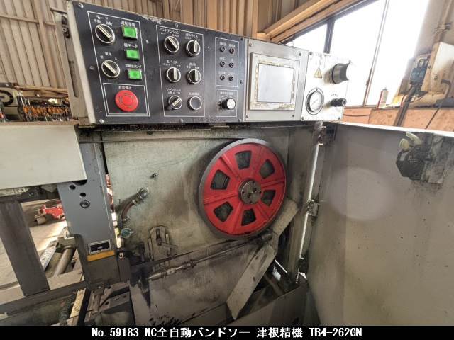 津根精機 NC全自動バンドソー TB4-262GN | マシンライフ