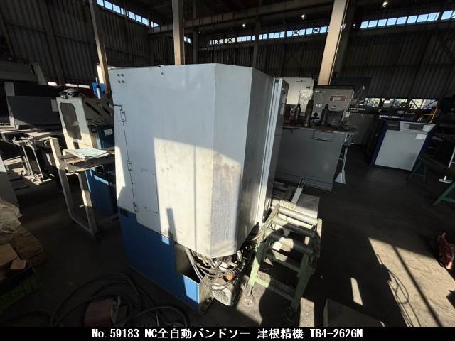 津根精機 NC全自動バンドソー TB4-262GN