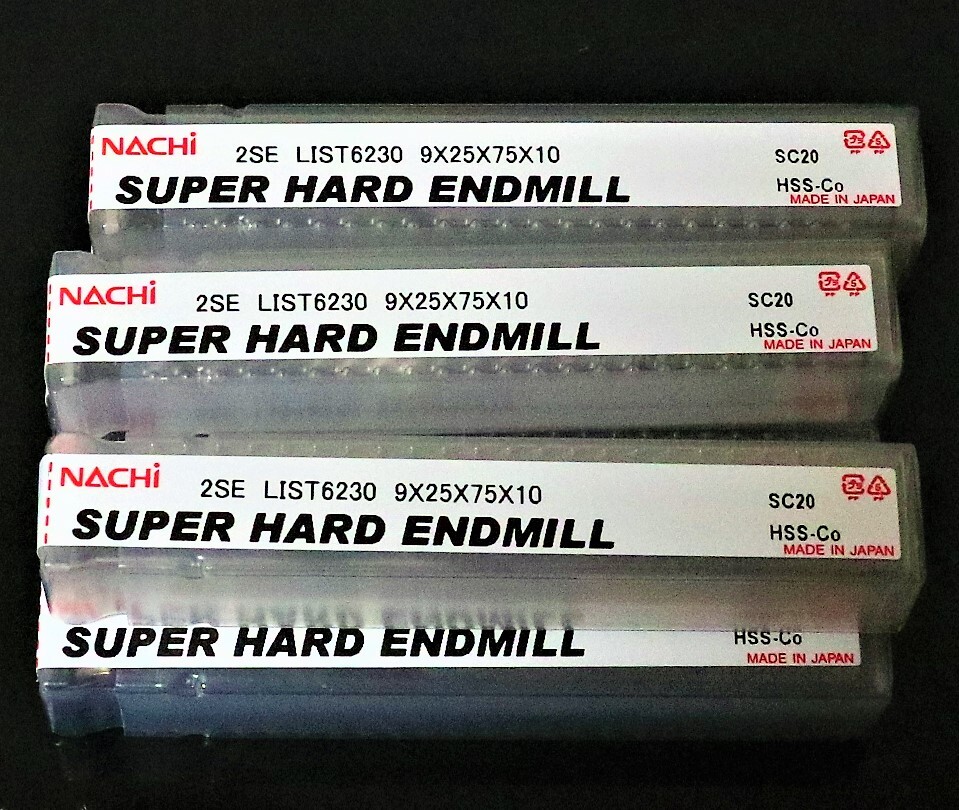 NACHI エンドミル 2SE 9 S2　L6230 7個　未使用