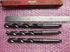 NACHI テーパーシャンクドリル 【テーパーシャンクドリル】φ15.7,φ17,φ17.5