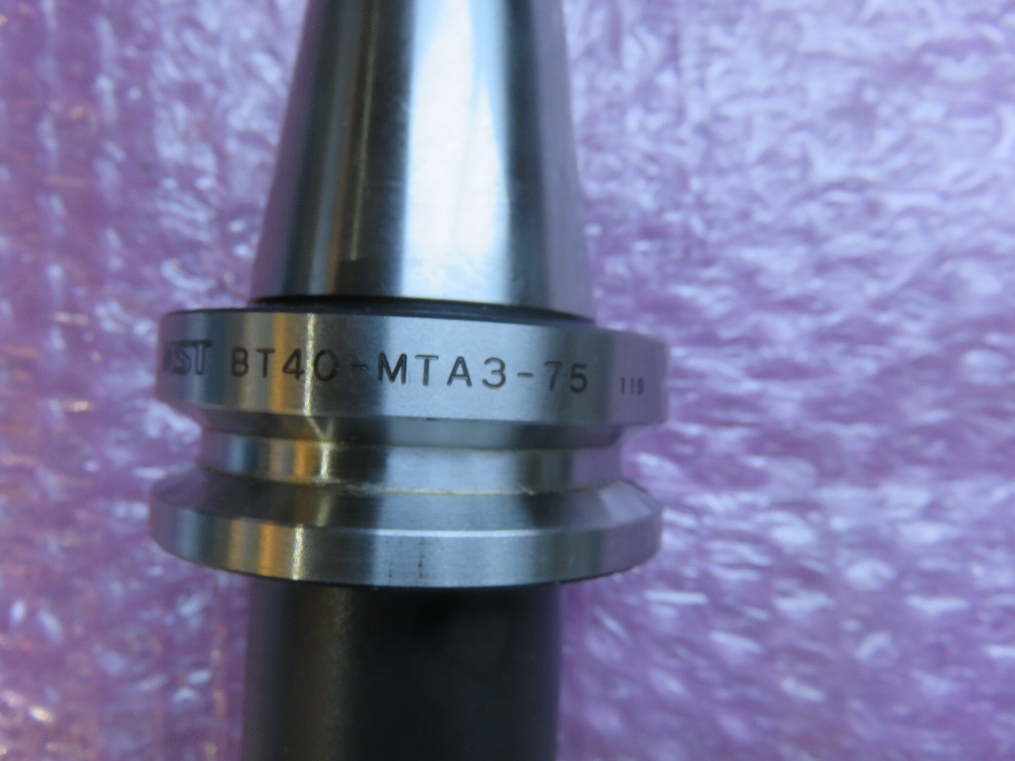 MST/溝口鉄工所 モールステーパーホルダー BT40-MTA3-75