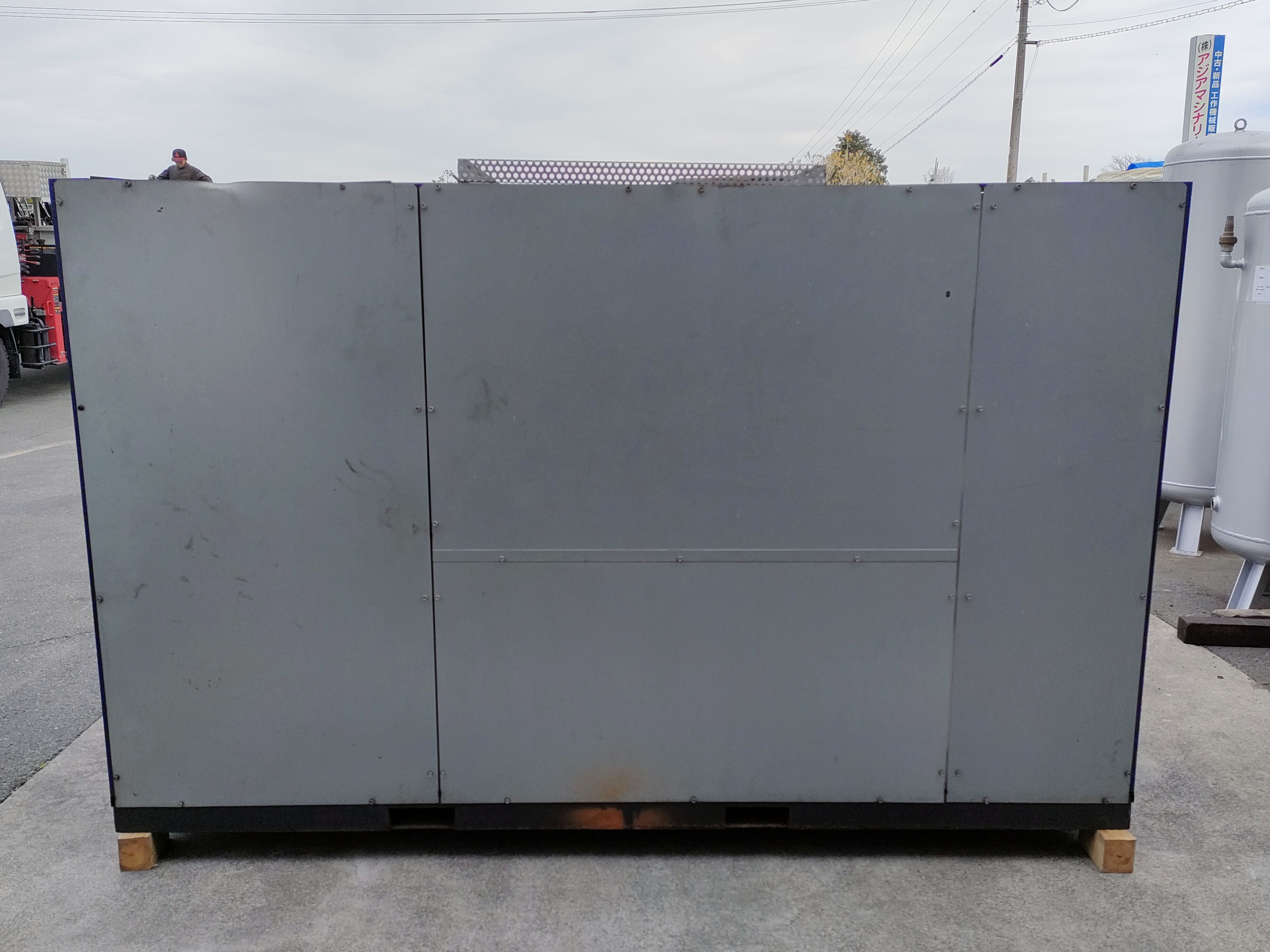 コベルコ 55㎾スクリューコンプレッサー SG985ADⅡ-55/6