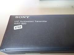 SONY UHF Synthesized Transmitter W2T-802