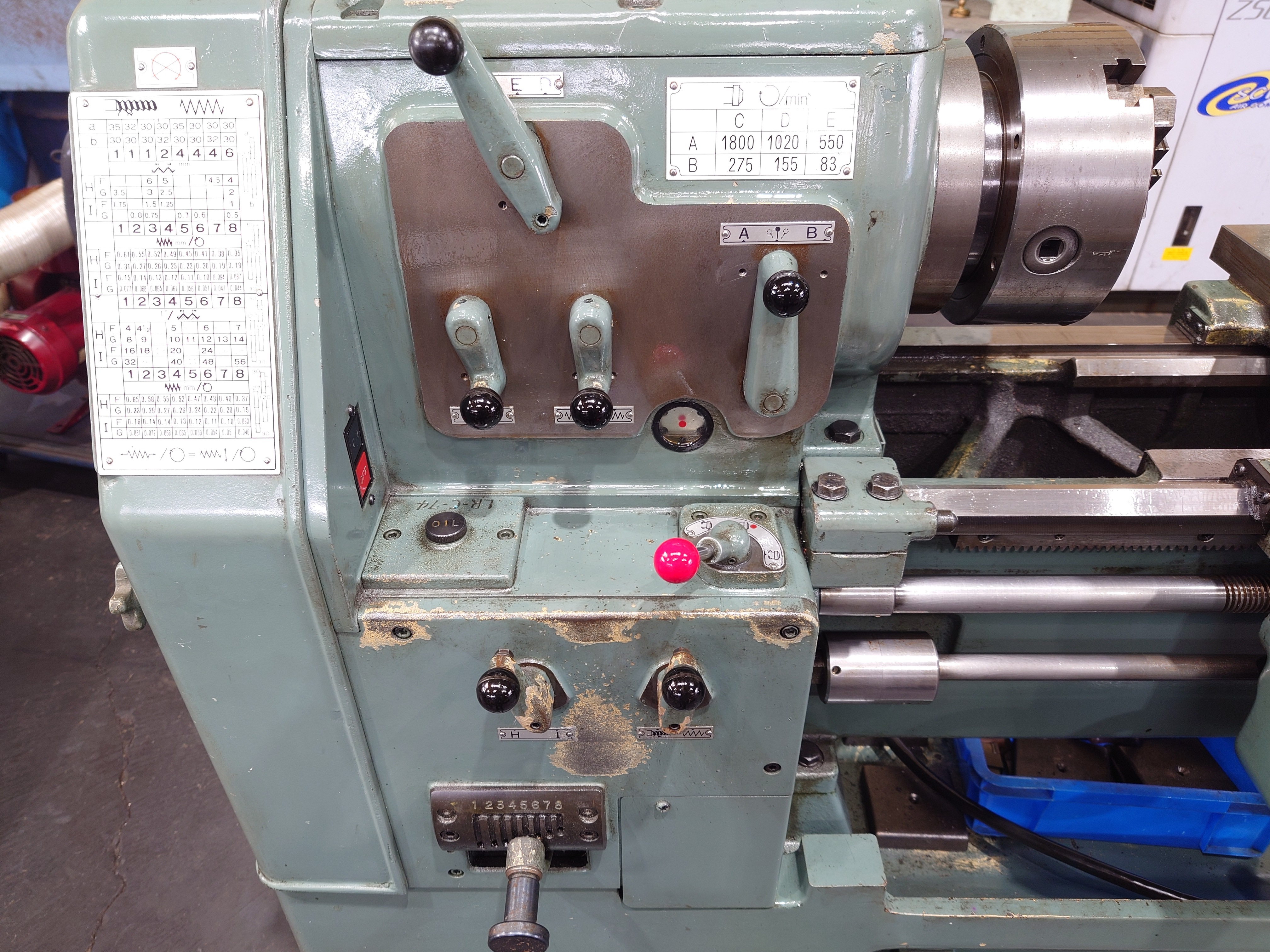 テクノワシノ 4.5尺旋盤 LR-55A