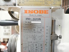 磯部鐵工所 フリーボール盤 IRD-520N