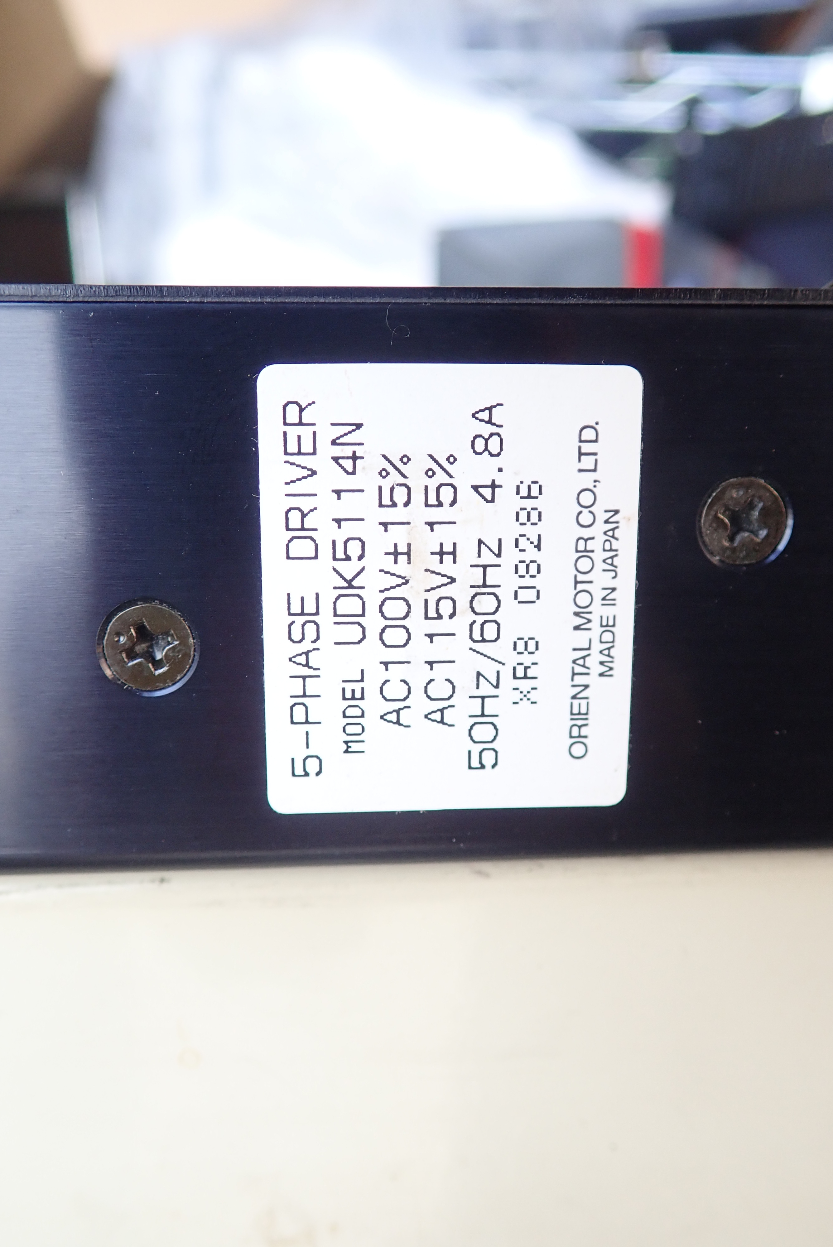 オリエンタルモーター社 ５相ステッピングモーター用ドライバ　Soper Vexta UDK5114N UDK5114N