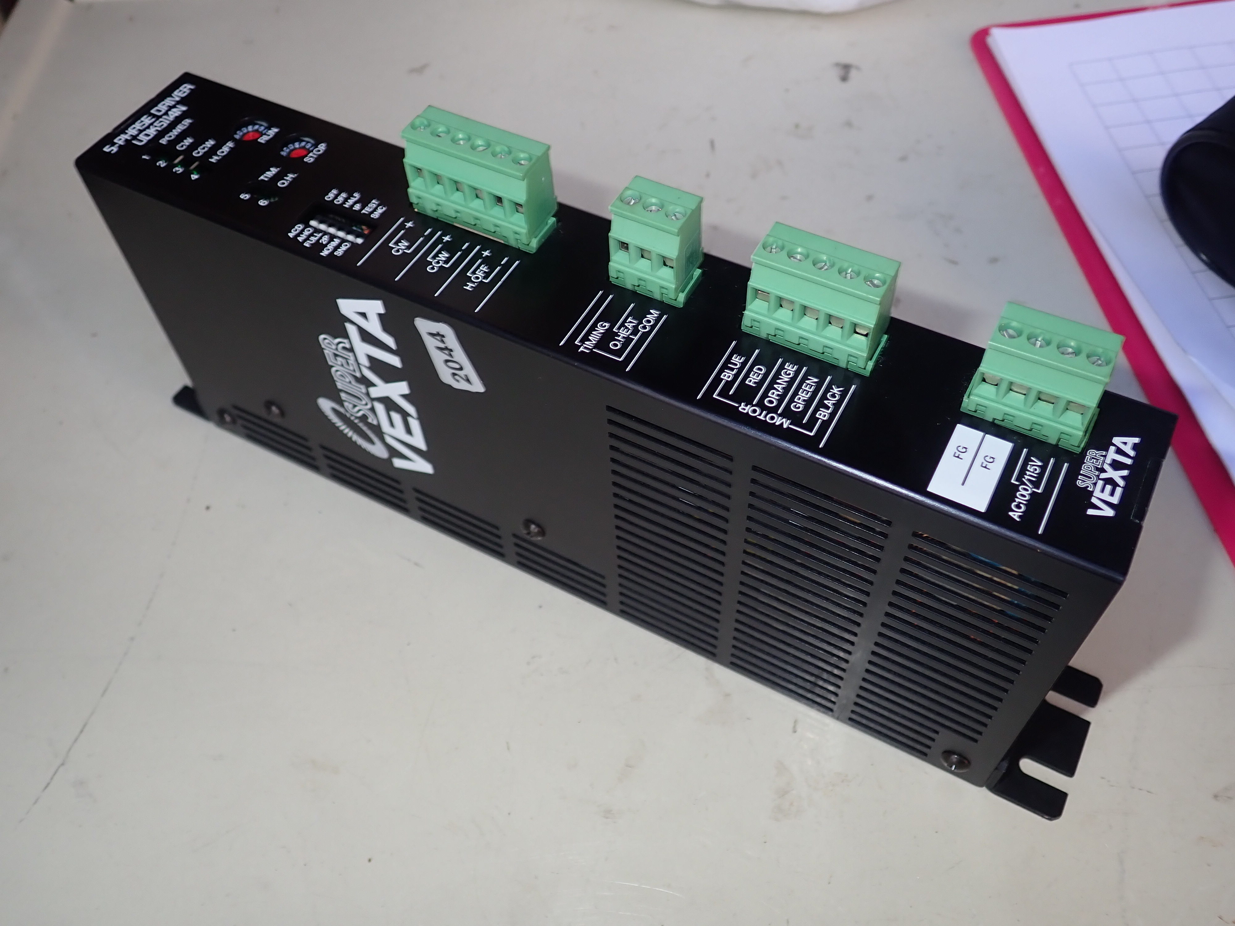 オリエンタルモーター社 5相ステッピングモーター用ドライバ　Super Vexta UDK5114N UDK5114N