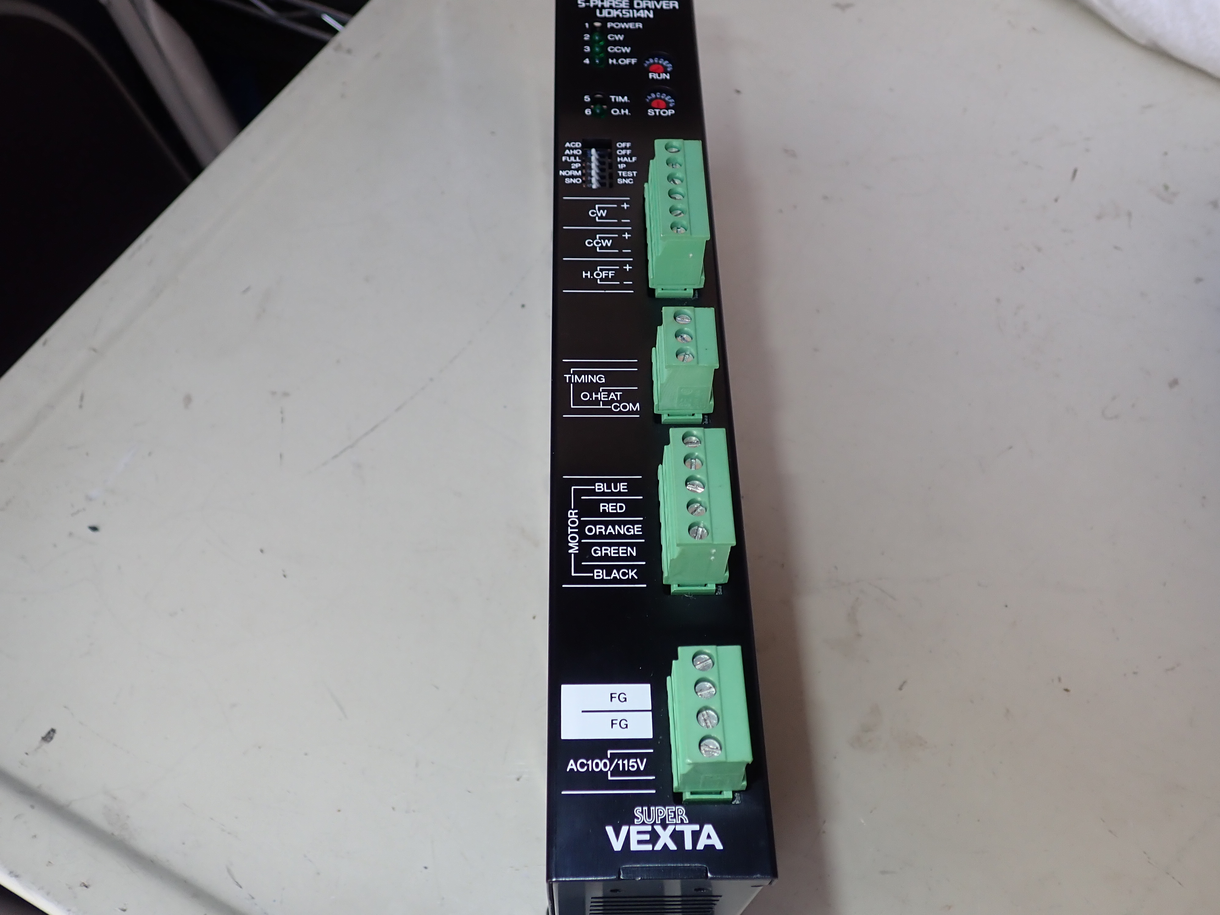 オリエンタルモーター社 5相ステッピングモーター用ドライバ　Super Vexta UDK5114N UDK5114N