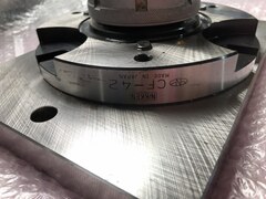 日研/NIKKEN ホブ盤チャック 【ホブ盤チャック】CF-42