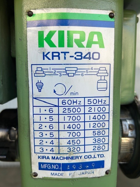 キラ タップ兼ボール盤 KRT340