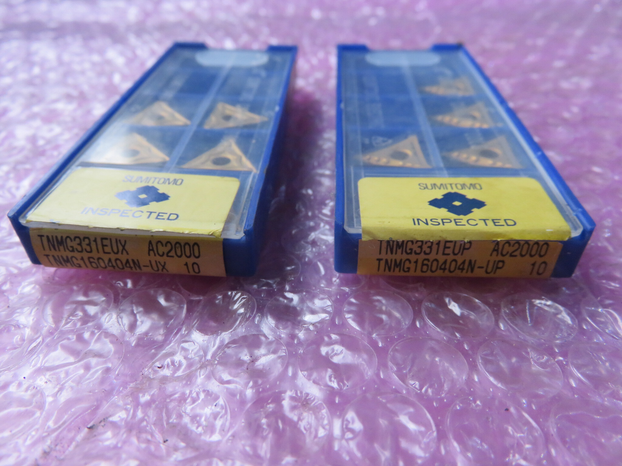 住友重機械工業 チップ 2個 TNMG160404N-UX,TNMG160404N-UP(AC2000)