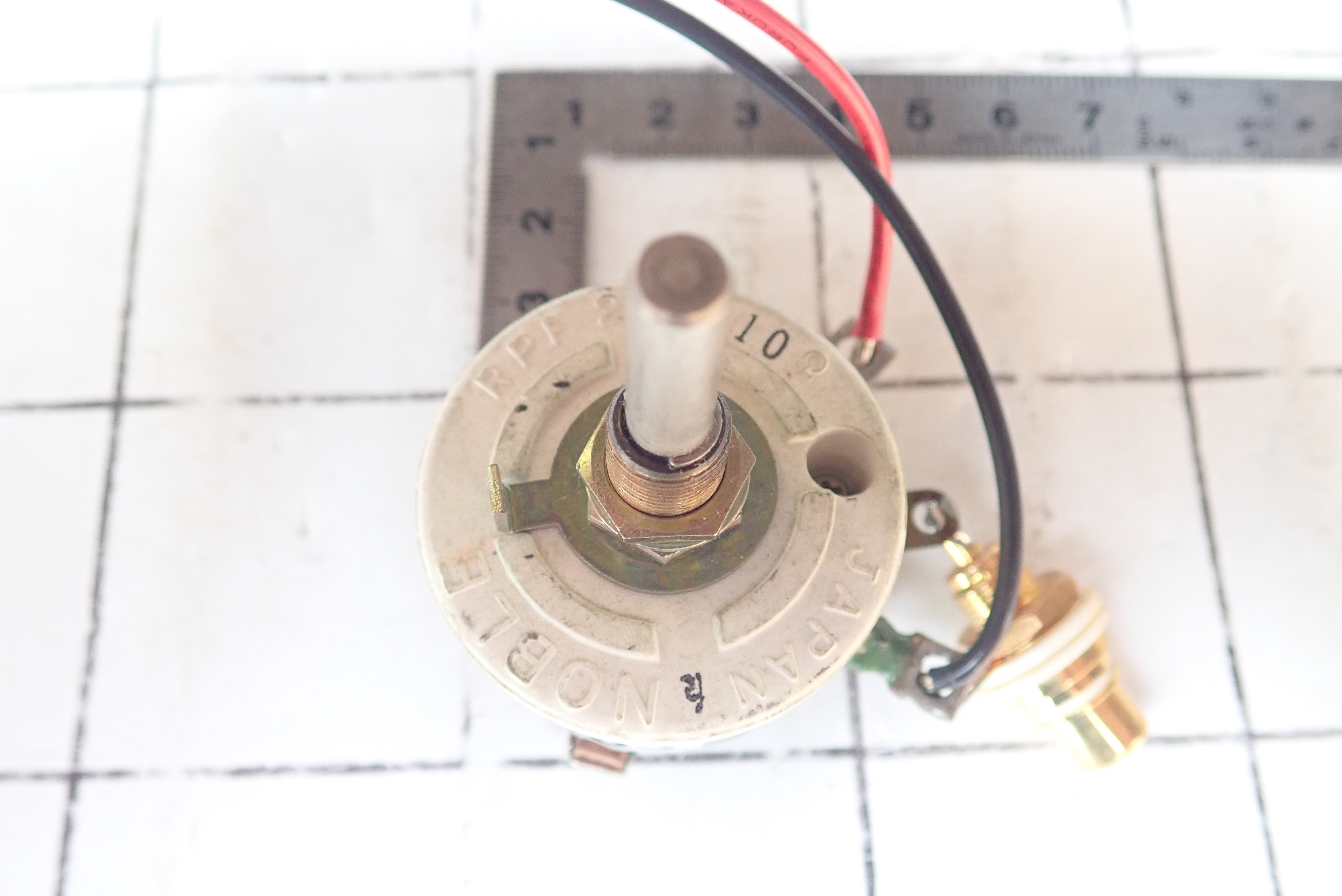 レオスタット　電力型巻線可変抵抗器　10Ω