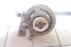 レオスタット　電力型巻線可変抵抗器　0.5Ω