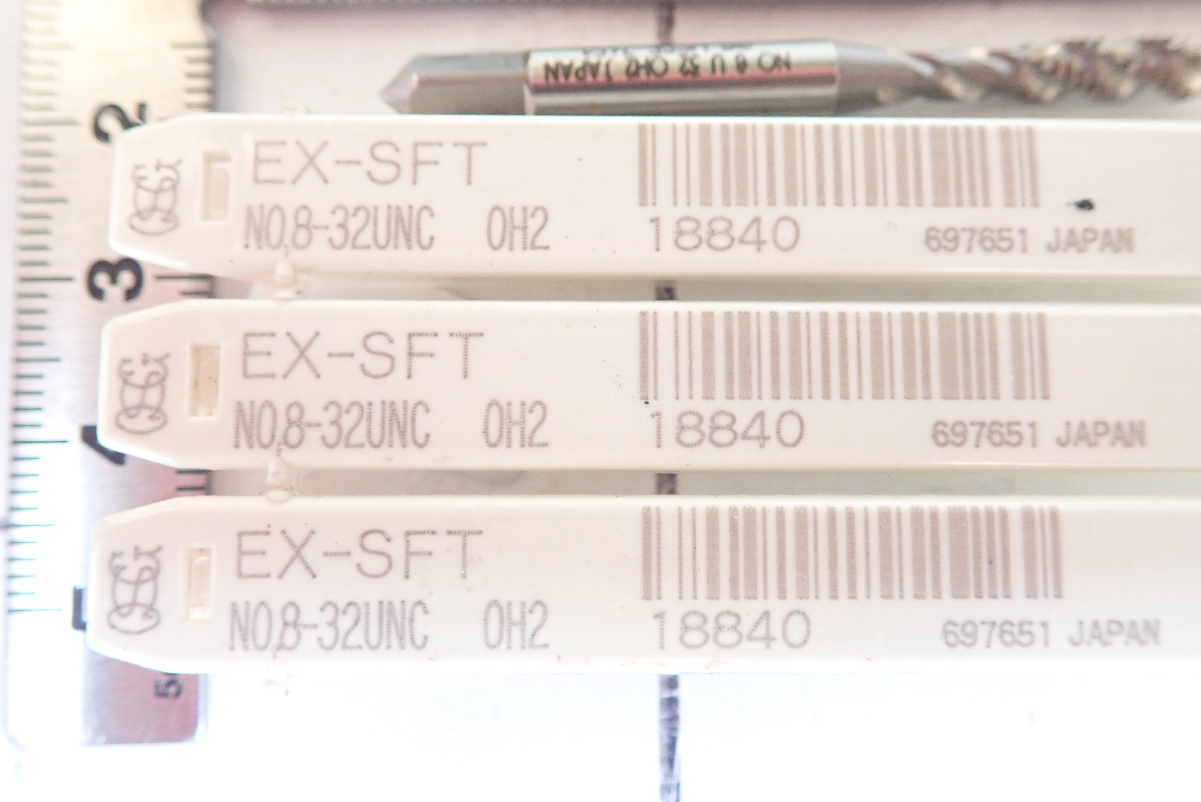 OSG製 OSG製　スパイラルタップ　EX-SFT No.8 32UNC 3本セット EX-SFT No.8 32UNC