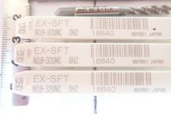 OSG製 OSG製　スパイラルタップ　EX-SFT No.8 32UNC 3本セット EX-SFT No.8 32UNC