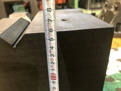 V溝付桝型ブロック W160xD160xH160(mm) V33/V27