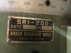 日研/NIKKEN ロータリーテーブル SRI-200