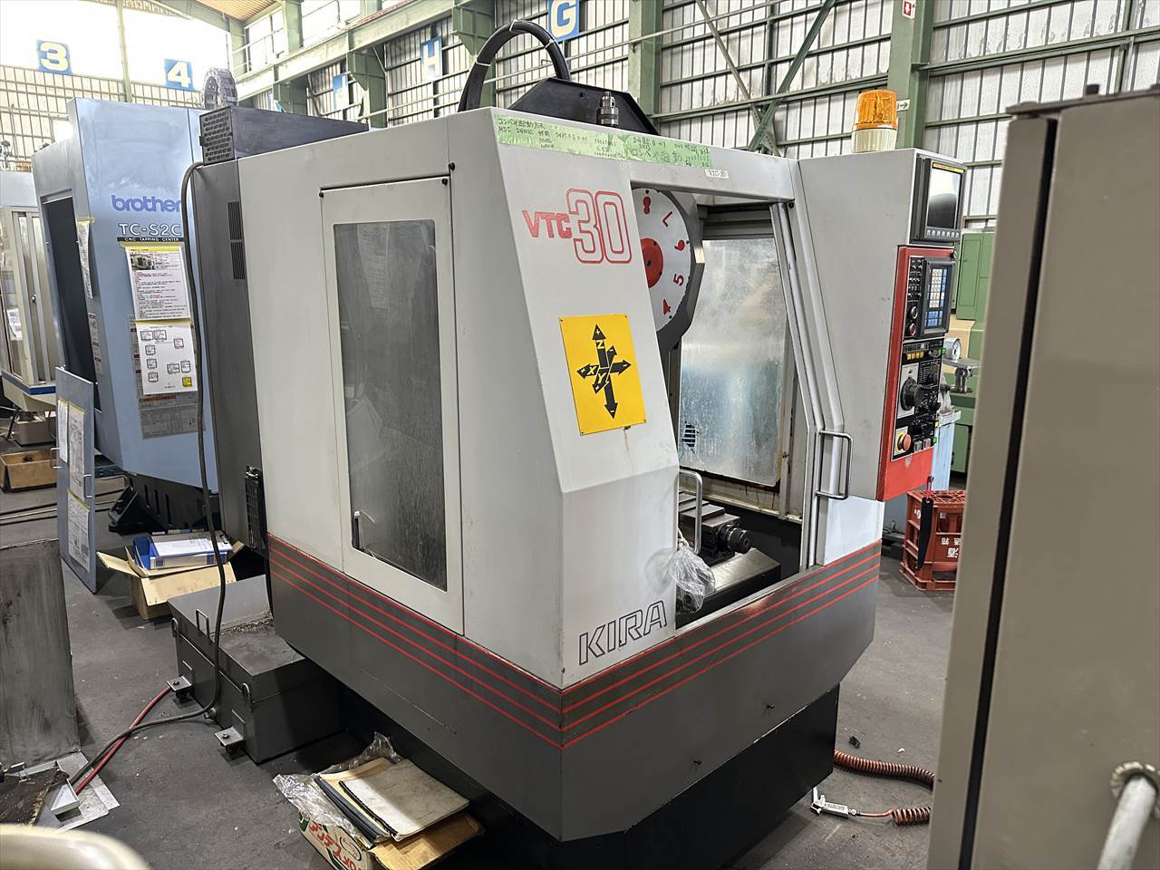 キラ 立マシニング（BT30） VTC-30