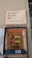 Bell Telephone Laboratories　（ベル電話研究所） 生体神経細胞の電子回路基板 人工ニューロン
