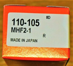 ミツトヨ　 マイクロメータヘ ッド   MHF2-1 110-105　0-1㎜　0.001㎜　未使用