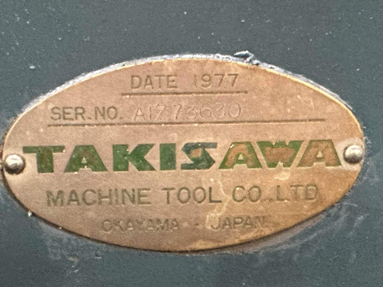 滝澤鉄工所 汎用旋盤 TAL-460×1000