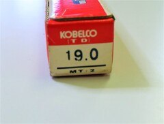 KOBELCO ツイストドリル Φ19.0　MT.2 HSS 9935 X8 未使用
