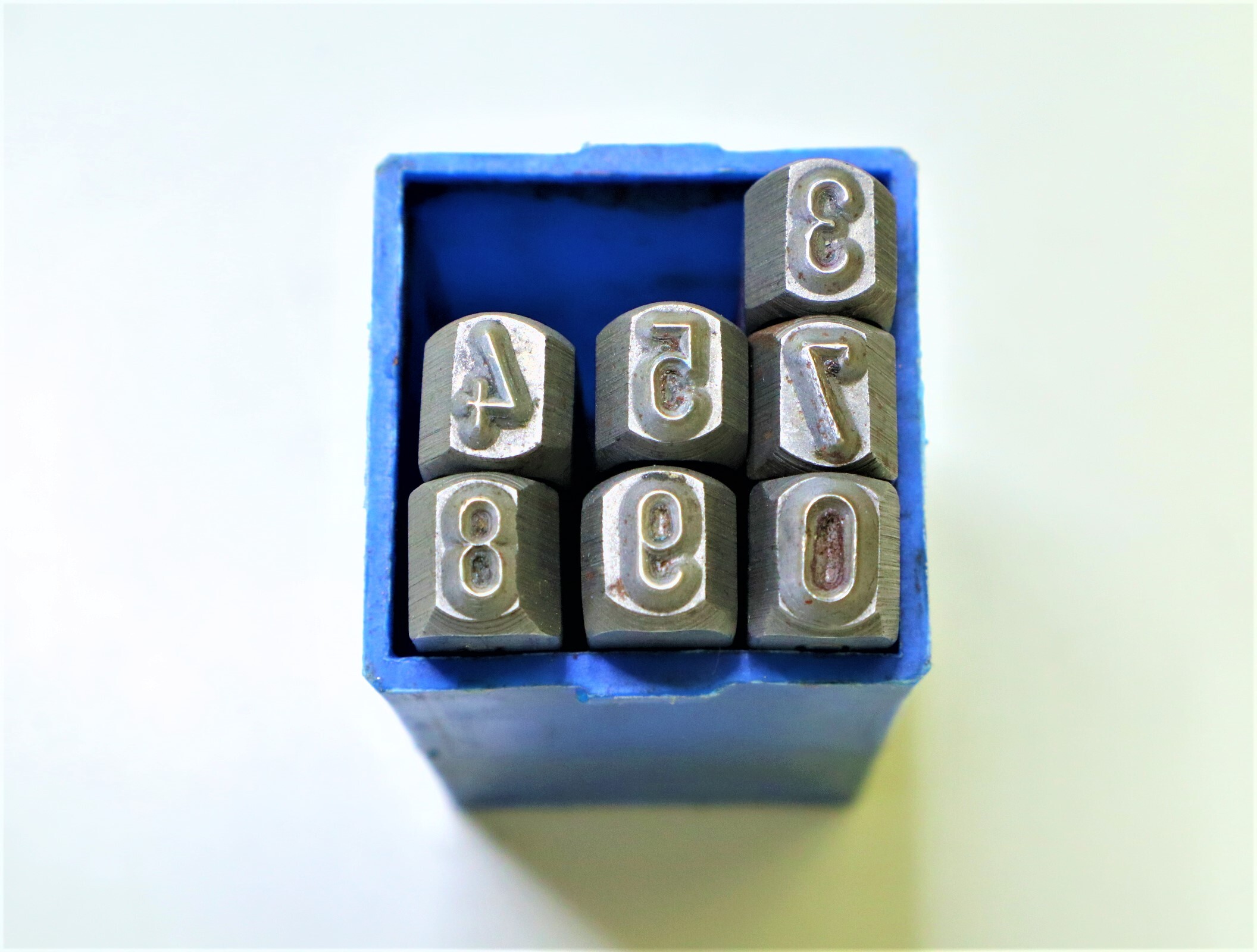 MASUS ドイツ製 　数字刻印セット 　5㎜　0　3～8