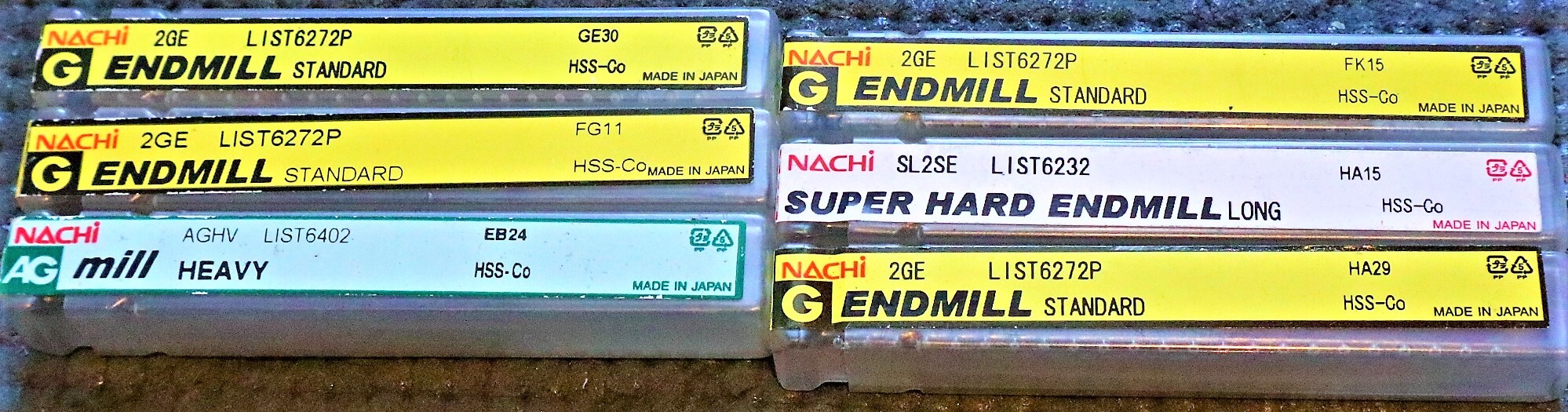NACHI エンドミル 一山　6個　未使用