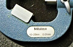 ミツトヨ V溝マイクロメータ VM3-25　10-25mm　0.01mm