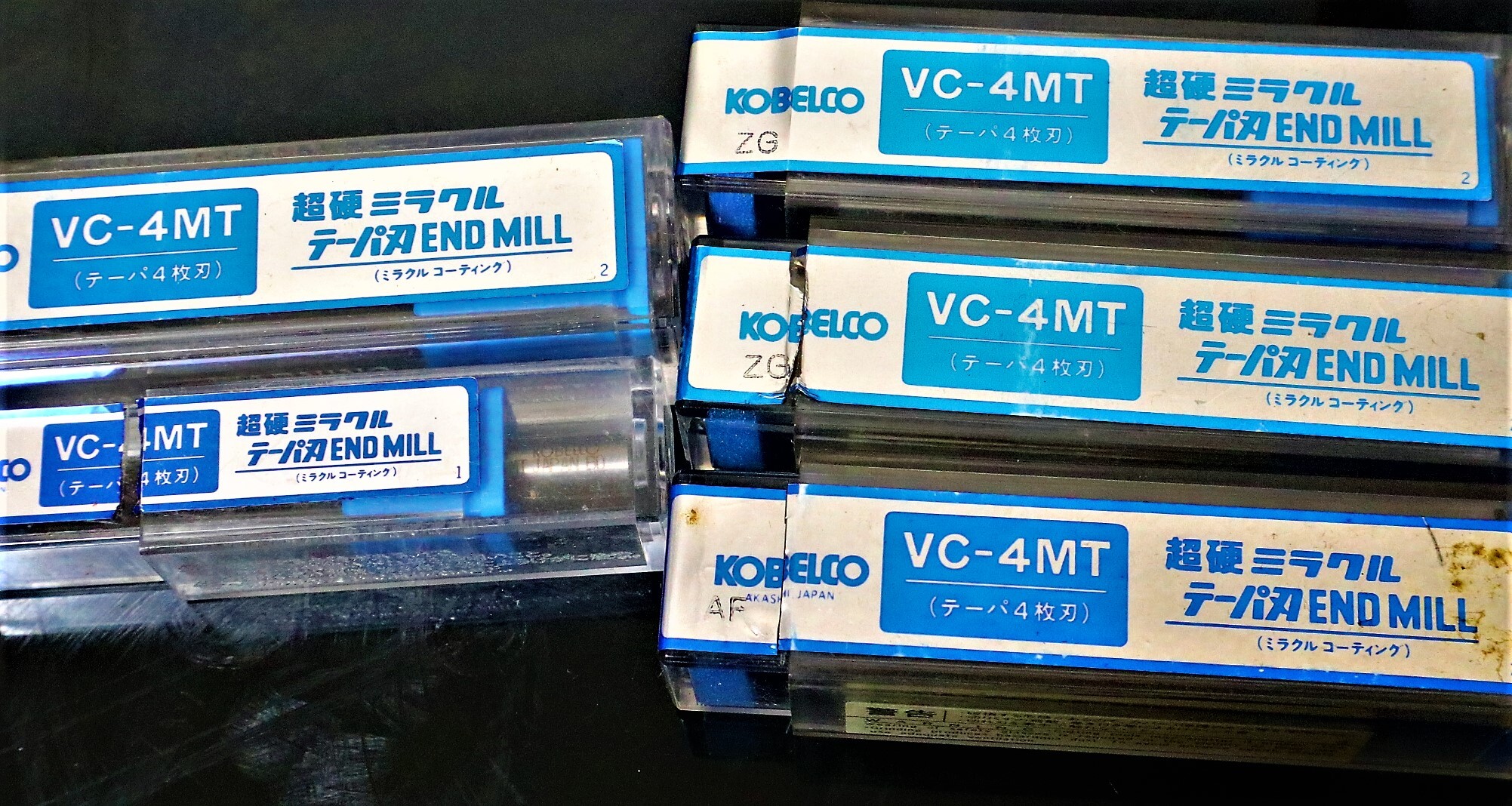 KOBELCO エンドミル 　VC-4MT　一山　5個　未使用