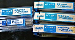 KOBELCO エンドミル 　VC-4MT　一山　5個　未使用