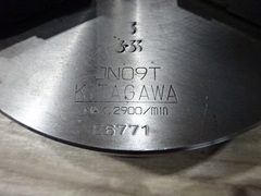 北川,KITAGAWA,	 3爪スクロールチャック JN09T