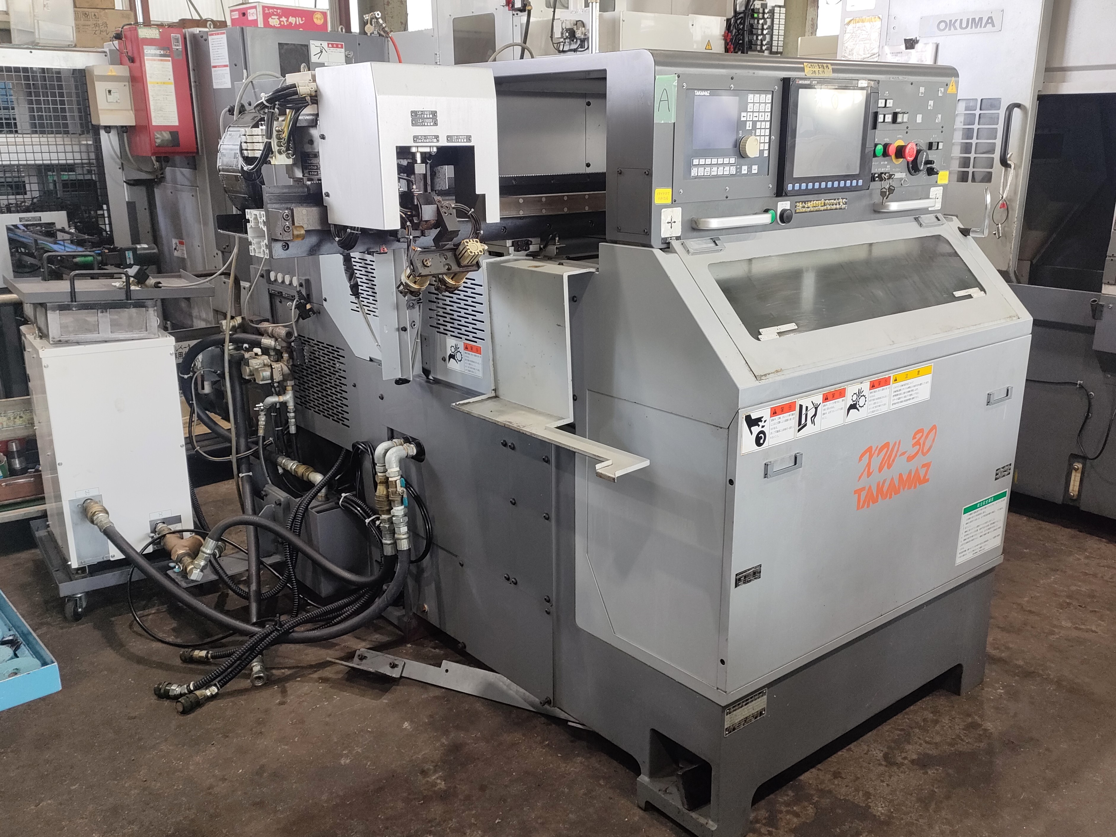 高松機械 NC平行2軸櫛刃型旋盤 XW-30 | マシンライフ
