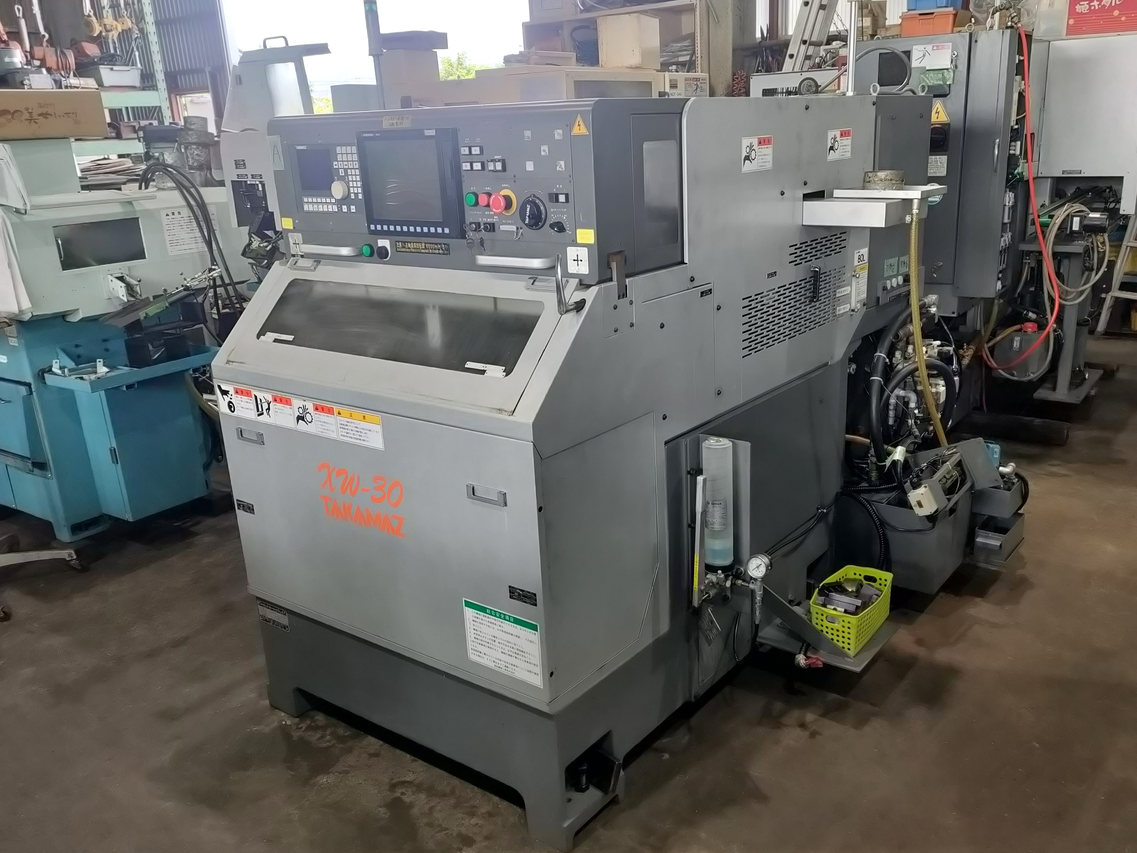 高松機械 NC平行2軸櫛刃型旋盤 XW-30 | マシンライフ