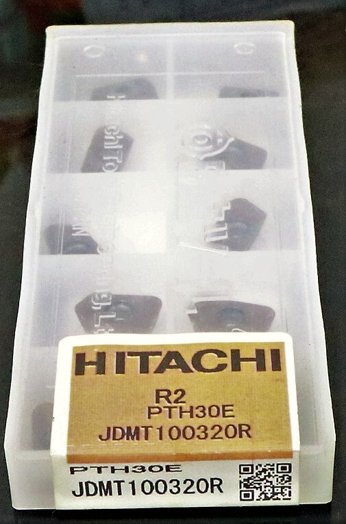 HITACHI   フライス切削用インサート R2PTH30E JDMT100320R
