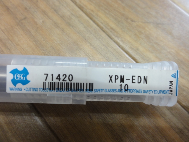 OSG XPMエンドミル（2刃ミディアム形） XPM