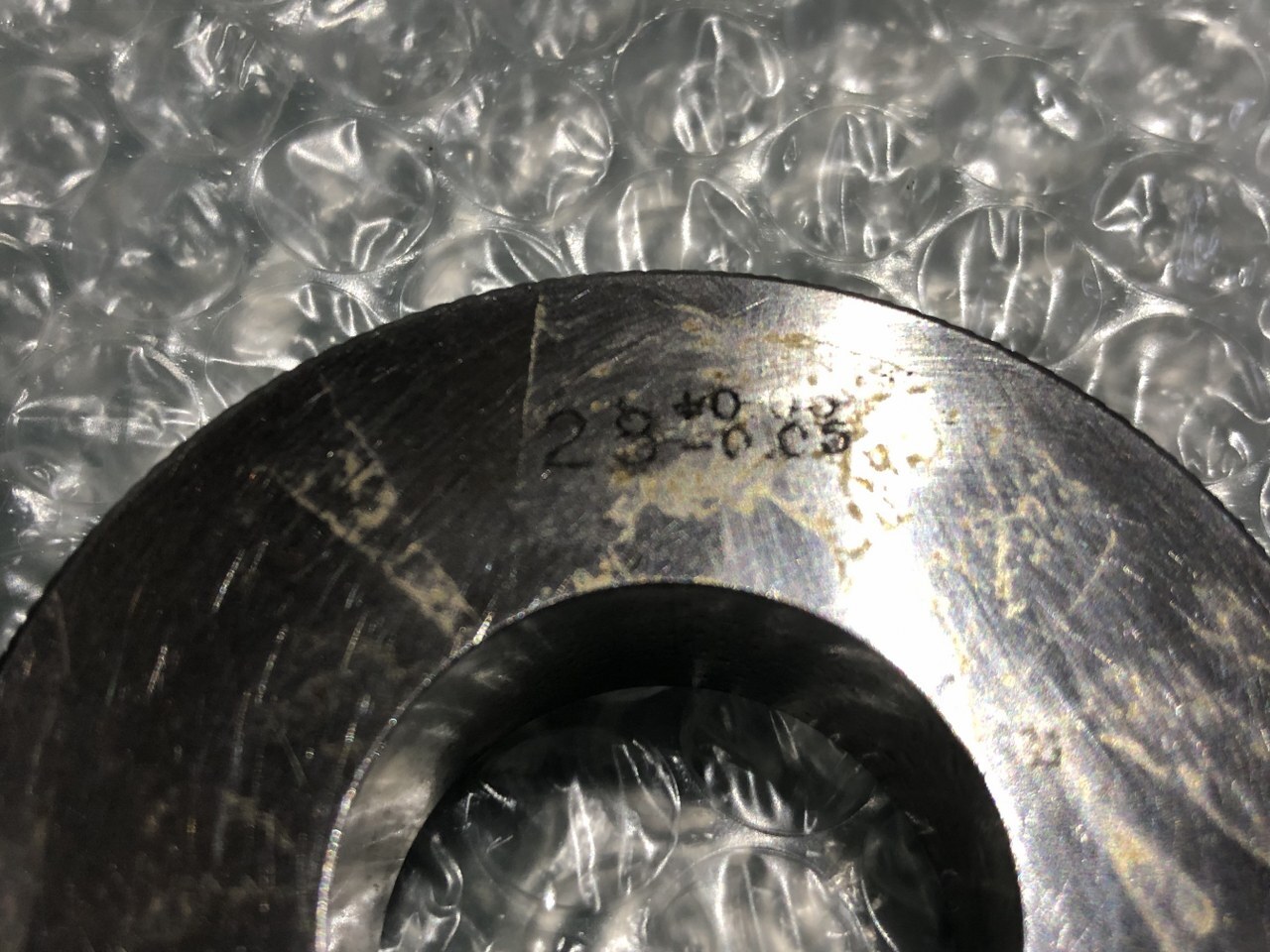 第一ゲージ製作所 限界ねじリングゲージ φ28