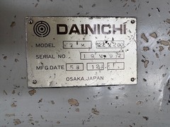 大日金属 2ｍ旋盤 DM122x200