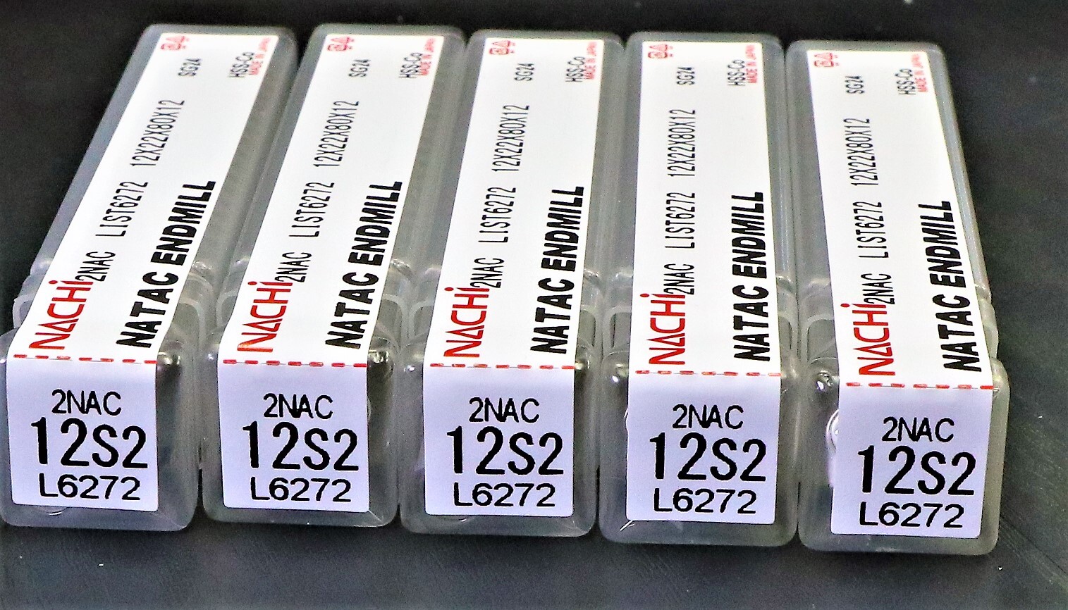 NACHI エンドミル 2NAC 12S2 L6272 4個　未使用