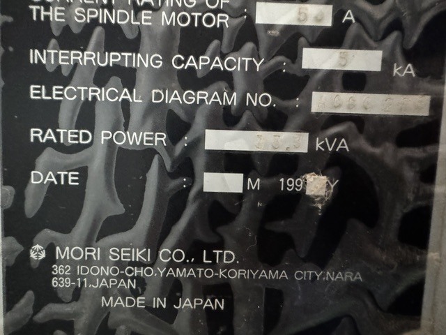 森精機 立マシニング MV-55/50