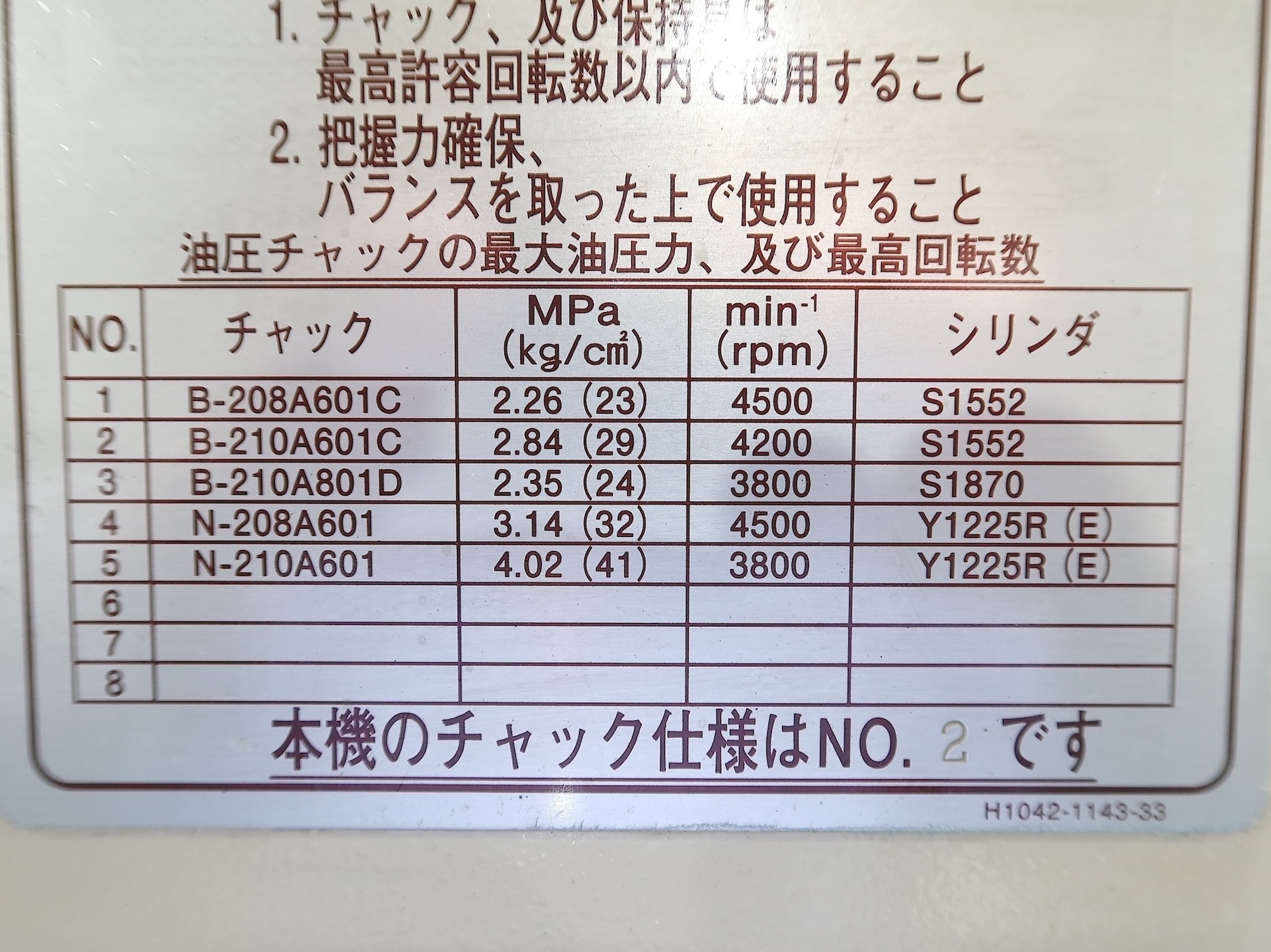 オークマ NC旋盤 LB15ⅡC1000