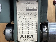 KIRA タッピングボール盤 KRT-340