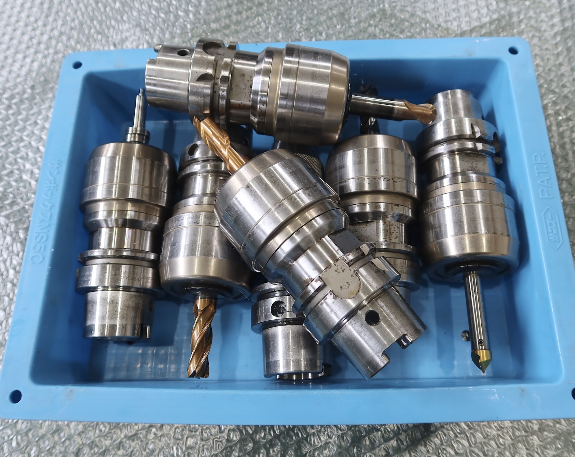 BIG HSK-A63ハイドロチャック等(7本) HSK-A63-MEGA32D-105等