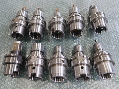 BIG HSK-A63コレットチャック等(10本) HSK-A63-MEGA16N-75等