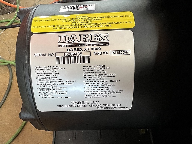 DAREX ドリル研削盤 XT3000