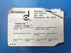 Donaldson 集塵機
