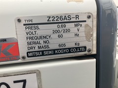 三井精機 コンプレッサー Z226AS-R