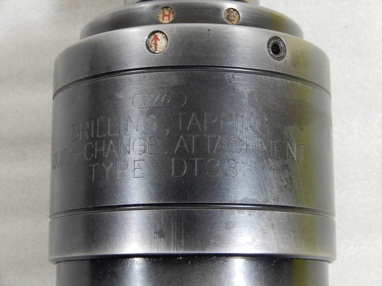 BIG　大昭和精機 ドリルタッパ DT33　MT5
