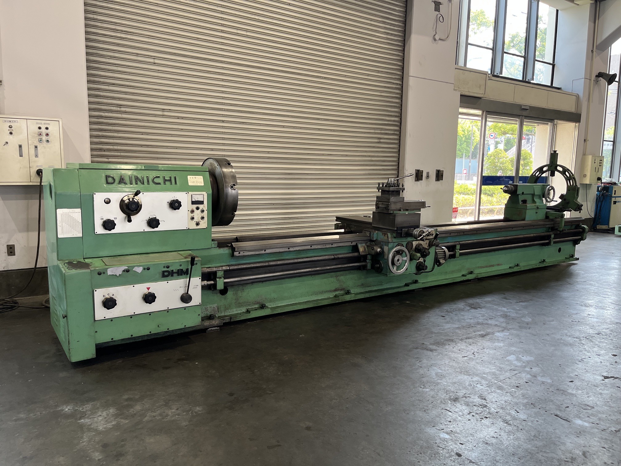 大日金属工業 23尺普通旋盤 DHM90×500