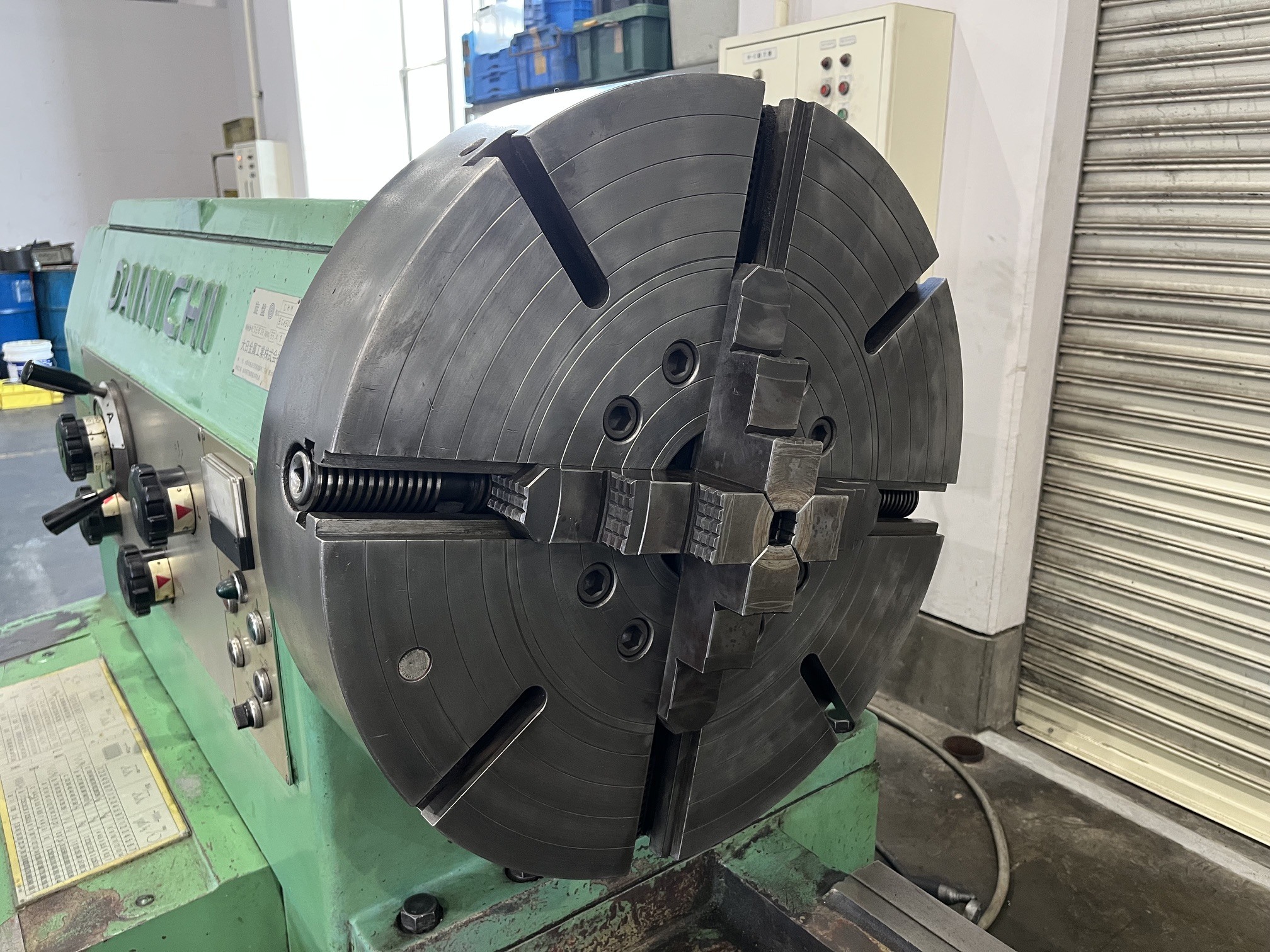 大日金属工業 23尺普通旋盤 DHM90×500